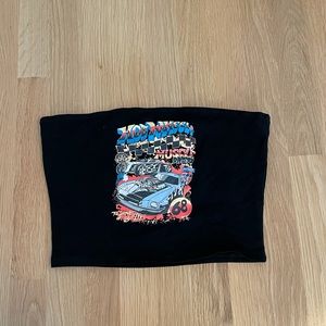 Hot Wheels Cropped Tube Top